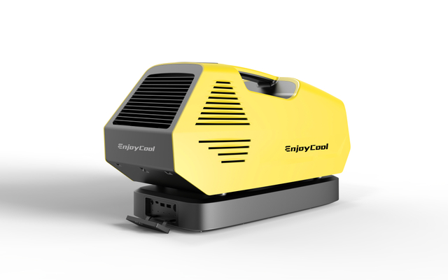 2380 BTU Portable Air Conditioner - Yellow