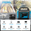 Portable Power Station 300W, Solar Generator