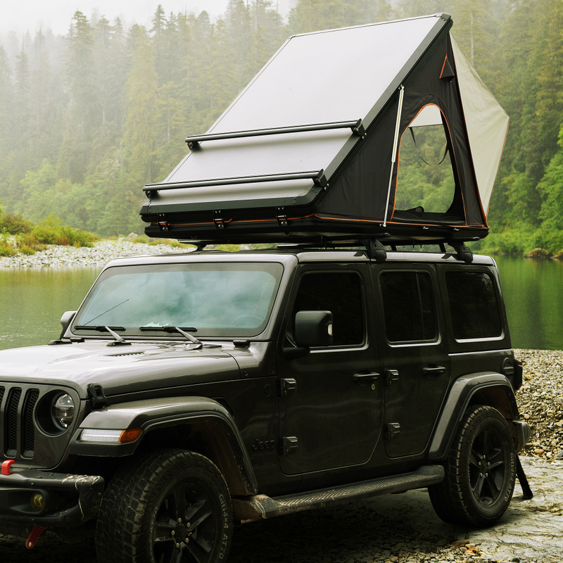 Scout Hardshell Rooftop Tent - Black/Grey