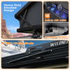 Innovator HD Rooftop Tent Hardshell with USB Outlet, Luggage Racks&Full Circle Led Strip, 3-in-1 Elevated Roof Tent with Skyview Window for Truck Jeep SUV