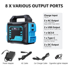 Portable Power Station 300W, Solar Generator