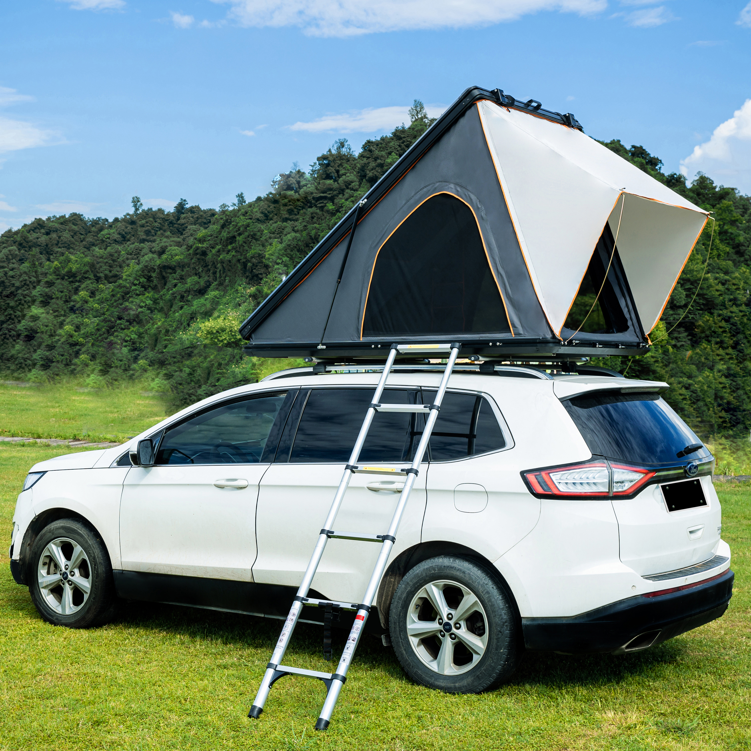 Scout Hardshell Rooftop Tent - Black/Grey