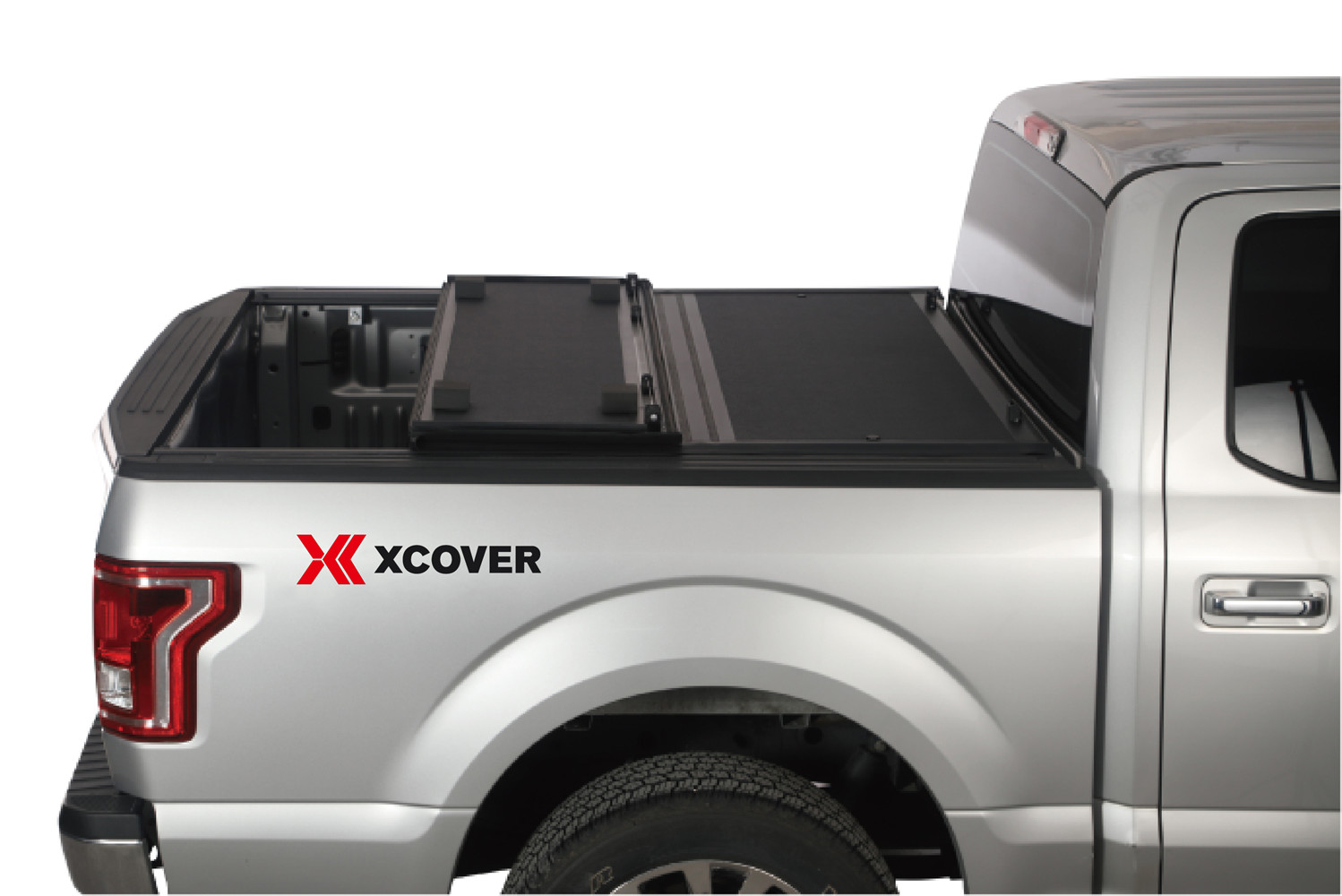 Xcover Hard Tri-fold Tonneau Cover, 6.5 Ft Bed (78")