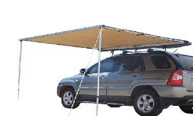 What is a car side awning?