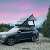 Trustmade Triangle Aluminium Black Hard Shell Beige Rooftop Tent Scout MAX Series